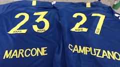 Los refuerzos eligieron sus dorsales para la temporada