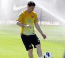Messi se entrena con el grupo pero no recibe el alta médica
