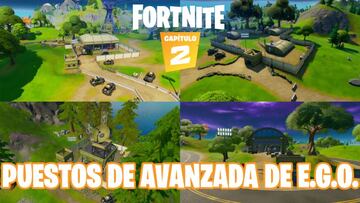 Fortnite Cap&iacute;tulo 2 - Temporada 1 | Desaf&iacute;o de Forjado en Sorbete: elimina enemigos en los puestos de avanzada E.G.O. o en Ciudad Comercio