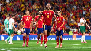 14/10/25 PARTIDO CLASIFICACION MUNDIAL 2026
ESTADIO JOSE ZORRILLA
SELECCION ESPAÑOLA ESPAÑA - BULGARIA
SEGUNDO GOL MIKEL MERINO 2-0 ALEGRIA