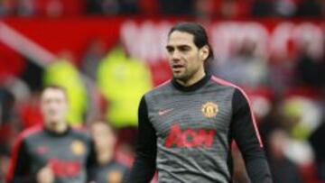 Falcao ha marcado 4 goles en su temporada con el Manchester United