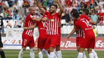 23/10/16 PARTIDO SEGUNDA DIVISION
 ALMERIA - NASTIC DE TARRAGONA
 GOL ALEGRIA 