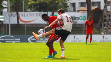 México fue derrotado por Panamá en la final del Maurice Revello