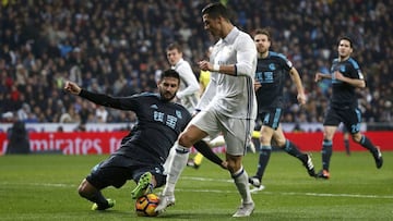 Cristiano: 12 goles a la Real en seis partidos en el Bernabéu