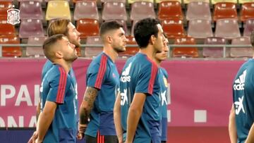 La Selección guardó un minuto de silencio en homenaje a Blanca Fernández Ochoa