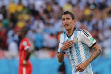 5. Ángel di María, Argentina. 57 millones de euros.