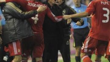 <b>LANZADOS. </b>Mourinho ha afinado la orquesta blanca y el Madrid ha conseguido la mejor racha de victorias desde la campaña 68-69.