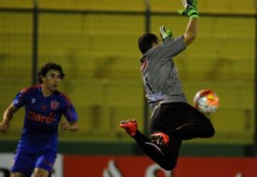 El negro debut de la U por la Libertadores