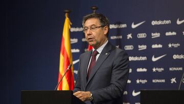 02/10/17 Rueda de Prensa de Josep Maria Bartomeu Presidente FC Barcelona
