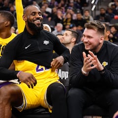 La dupla LeBron - Doncic, con números históricos en los Lakers