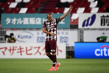 Vissel Kobe player Iniesta