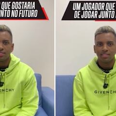 La apuesta de futuro de Rodrygo para la delantera del Real Madrid: “Quiero jugar con él”