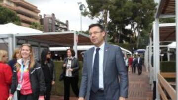 Bartomeu: "La recuperación de Messi va en los plazos previstos"