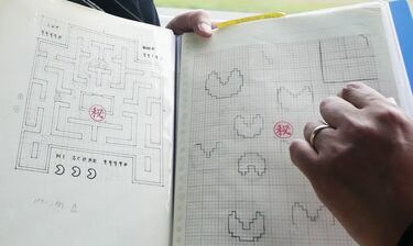 Así se creó a Pac-Man: Primeros bocetos del juego