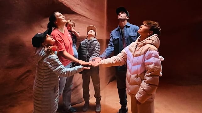 “Nos fuimos de Chile otra vez, duramos poco tiempo... Acá es increíble y se come rico”