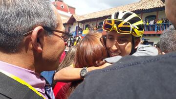 Zipaquirá recibe al campeón del Tour de Francia, Egan Bernal. Estas son algunas de las imágenes que se lleva a cabo en la Plaza de Los Comuneros.