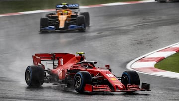 Charles Leclerc (Ferrari SF1000) en Turqu&iacute;a. F1 2020.