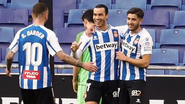 01/04/21 PARTIDO SEGUNDA DIVISION
Espanyol - Fuenlabrada
Raul de Tomas (11) RCD Espanyol 4-0 alegria