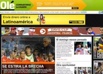 Portadas de la prensa extranjera