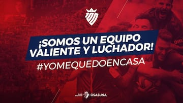 Osasuna renuncia al test del coronavirus por generosidad