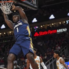 Zion Williamson debuta a lo grande con Lonzo de escudero