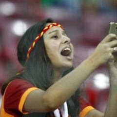 Galatasaray-Atlético de Madrid en imágenes