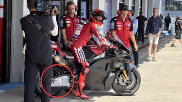 Ducati cumple con Márquez