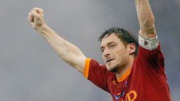 <strong>TOTTI DECIDE EL DERBI.</strong>