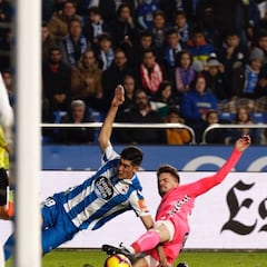 1x1 del Deportivo: Nadie supo cómo batir a Juan Carlos