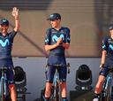 La estelar dupla del Movistar para el Giro con Valverde y Sosa