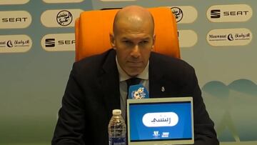 Zidane: "Me alegro por Isco"