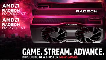 AMD Radeon RX 7700 y RX 7800 XT las GPUs para los jugadores de 1440P