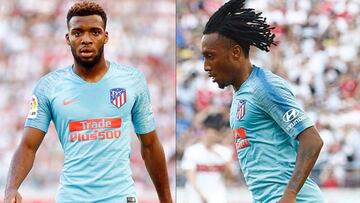 Gelson Martins y Lemar debutaron con el Atlético de Madrid ante el Stuttgart.