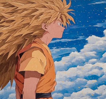 Los personajes de 'Dragon Ball' al estilo de Studio Ghibli