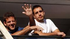 Del Potro apoyó a Boca ante River en el Superclásico