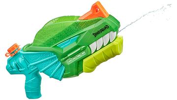 Pistola de agua Nerf de dinosaurio