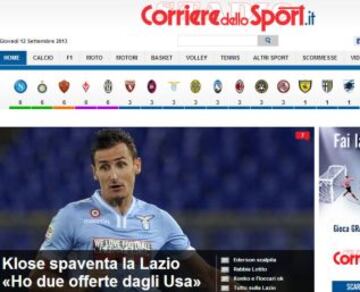 Portadas de la prensa extranjera