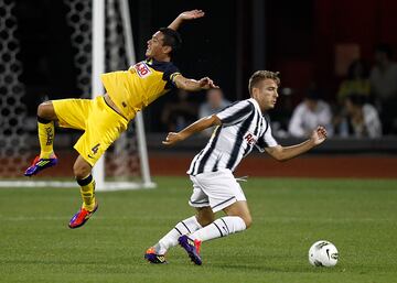 El delantero centro italiano comenz車 su carrera profesional en el filial de la Juve, estuvo en el club de Tur赤n desde 2008 hasta 2010. Con el primer equipo jug車 tan solo 5 encuentros, con el filial 55.