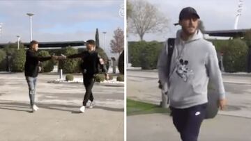 Del choque de manos rapero de Asensio y Mariano al gesto educado en español de Hazard