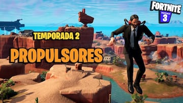 ¿Dónde conseguir Propulsores en Fortnite y cómo usarlos?