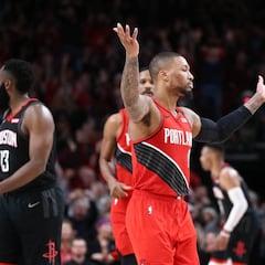 Lillard sigue imparable ante un Harden bajo mínimos