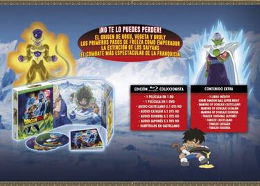 Así es la espectacular edición coleccionista de Dragon Ball Super Broly