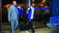 El Cosmos llegó a Cuba para enfrentarse a su selección