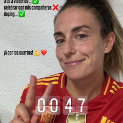 El control anti-doping deja a Alexia sin fiesta