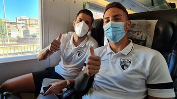 Pablo Chavarría es la gran novedad en la convocatoria del Málaga.