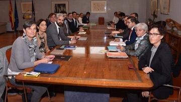 Primera mesa negociadora por el convenio colectivo del f&uacute;tbol femenino.