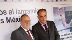 Presentación de AS México a lo grande con Del Bosque y Tebas