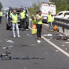 Muere un ciclista atropellado mientras rodaba en El Bierzo