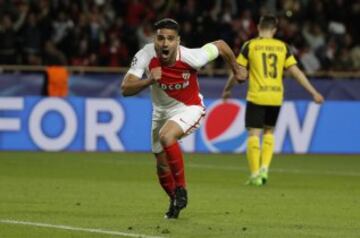 Falcao García es el gran líder del Mónaco. El Tigre lleva siete goles en esta campaña de Champions League.