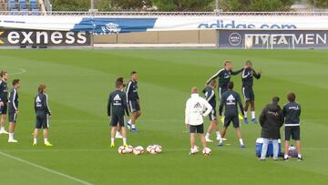 ¿Pide una chance?: ¡Vinicius le ganó en un salto a Mariano!